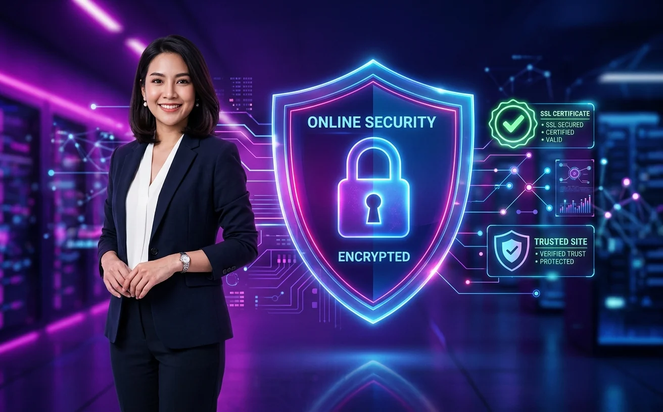 ความปลอดภัย blue1688 SSL 256-bit
